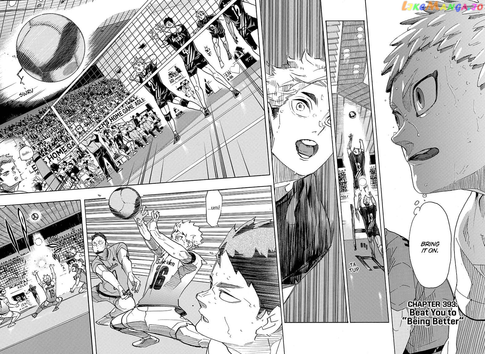 Haikyuu!!, Chapter 393 image 04
